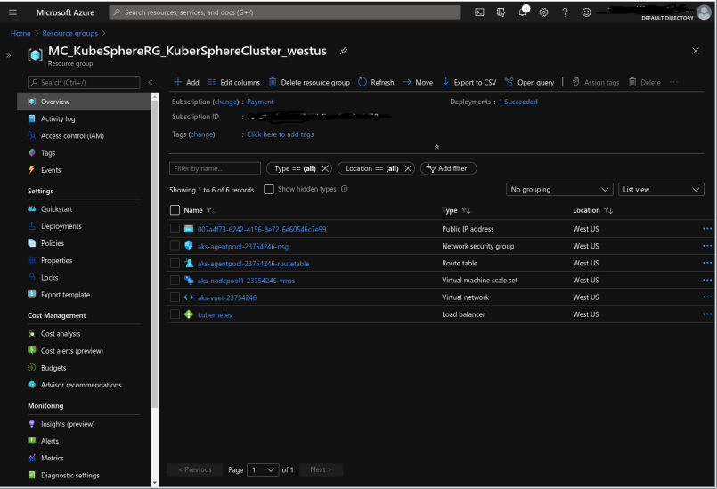 Azure Kubernetes Services